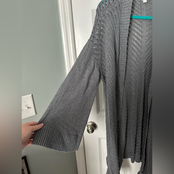 Long gray cardigan - Picture 5 of 5